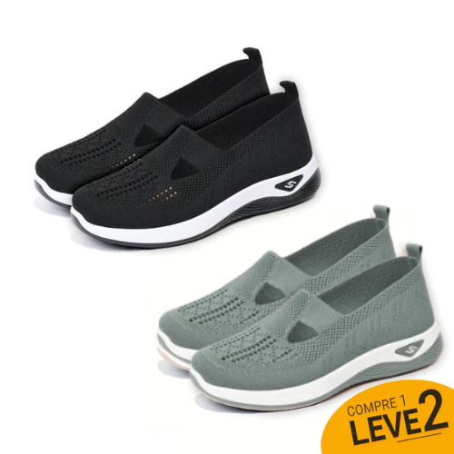 Tênis Ortopédico ConfortPlus | SUPER PROMOÇÃO COMPRE 1 E LEVE 2